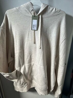 Goodfellow & Co Cream Hoodie with Drawstring ***3XL*** Mens big size super soft